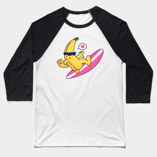 Crazy surfing banana to valentine day! Baseball T-Shirt